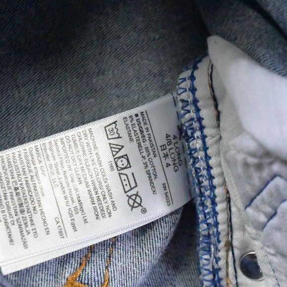 Gap 27 Long True Skinny Dark Wash Stretch Denim Womens Jeans‎ - Picture 4 of 7